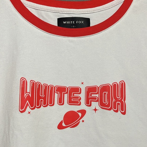 White Fox Boutique Saturn Baby Tee - Picture 4 of 11
